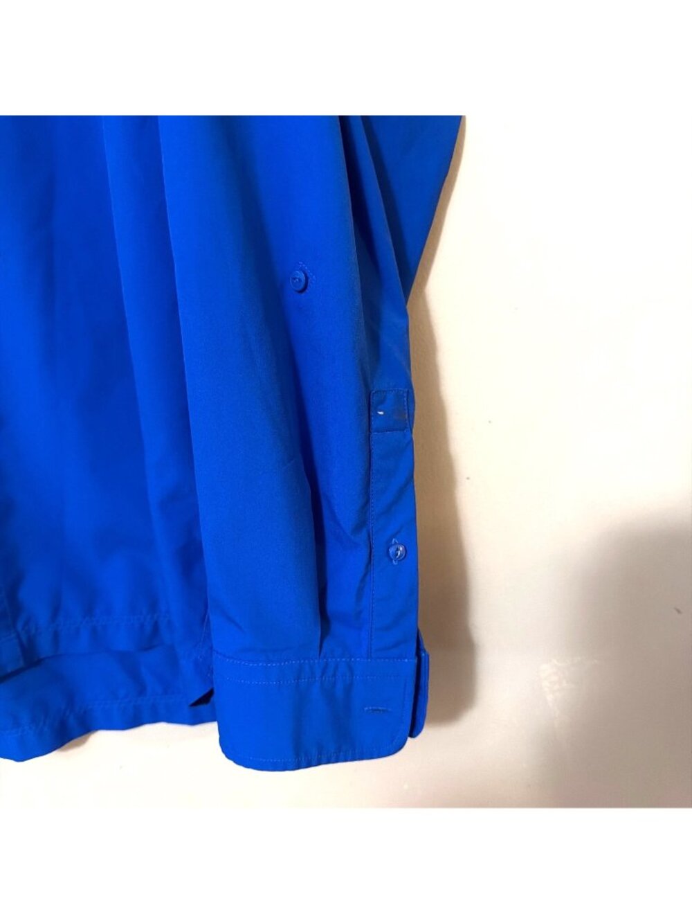 Under Armour Mens Long Sleeve Button-Up Shirt Royal Blue Size XL - Picture 3 of 7